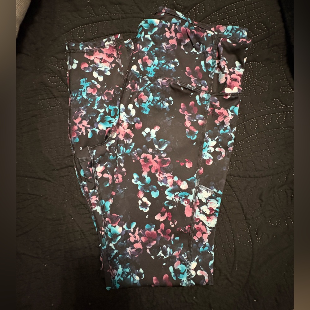 Floral Patterned Leggings